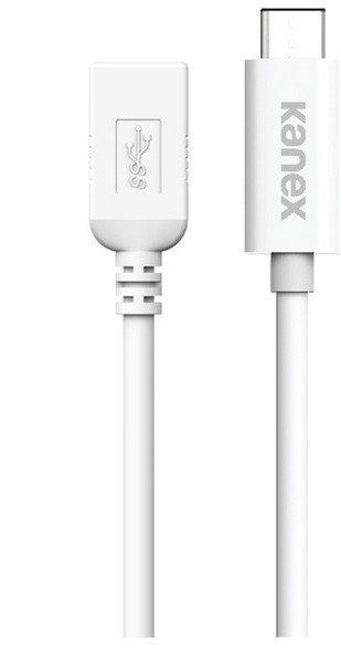 kanex  KU3CA107I câble USB 1,2 m USB 3.2 Gen 1 (3.1 Gen 1) USB A USB C Blanc 