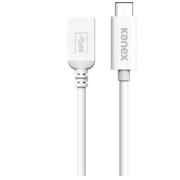 KU3CA107I câble USB 1,2 m USB 3.2 Gen 1 (3.1 Gen 1) USB A USB C Blanc