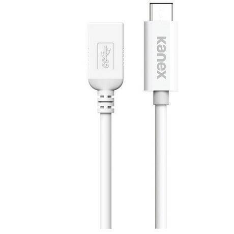 kanex  KU3CA107I USB Kabel 1,2 m USB 3.2 Gen 1 (3.1 Gen 1) USB A USB C Weiß 