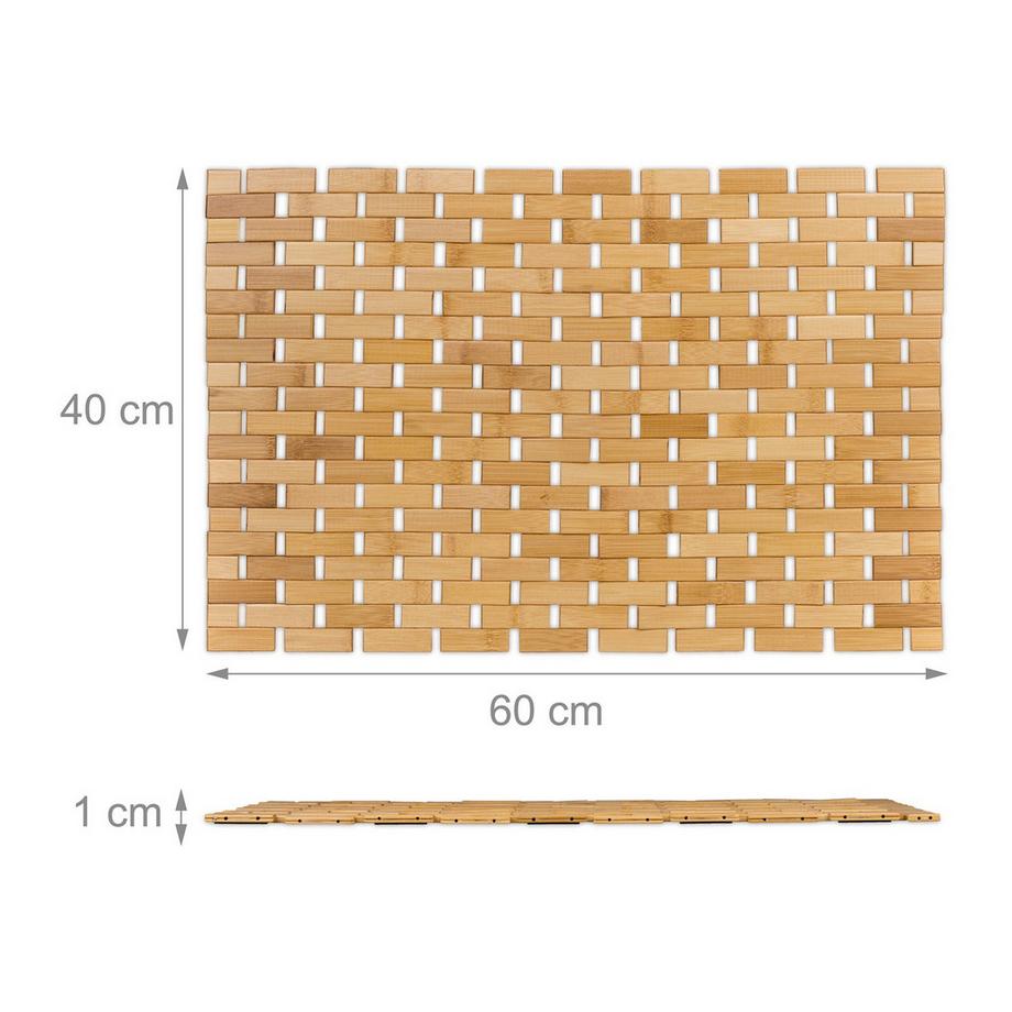 B2X Badewanne aus Bambus  