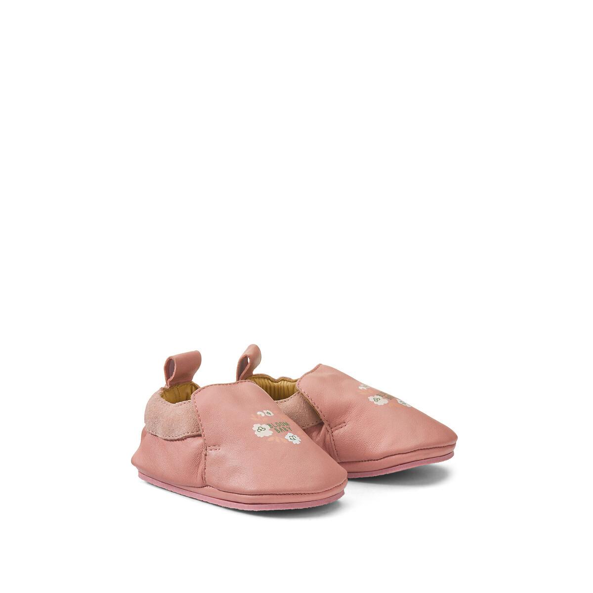 Image of Hausschuhe Aus Leder Unisex Rosa 23/24