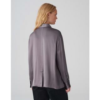 OPUS  Blouse en satin coupe droite 