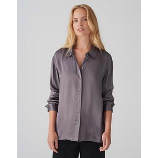 OPUS  Blouse en satin coupe droite 