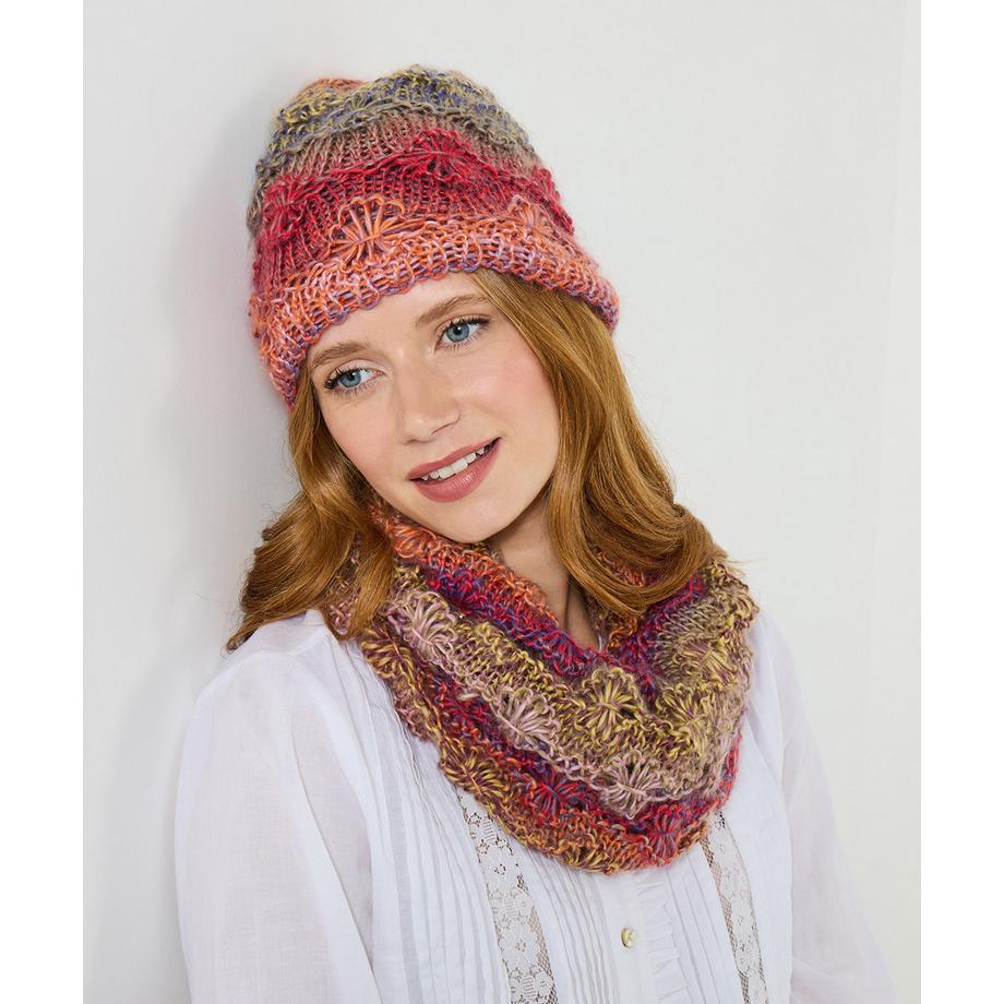 Gehäkelter Strick-Snood