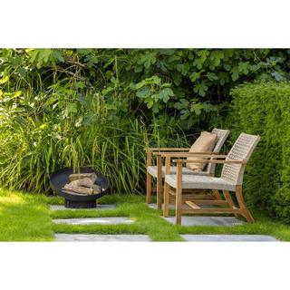 mutoni living Gartensessel Copper Teak natur  