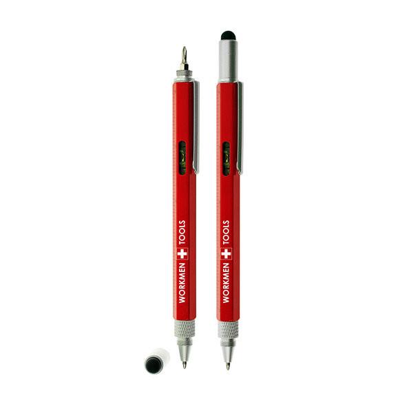 NOVIDARTE WORK TOOL Penna a sfera 8 in 1  