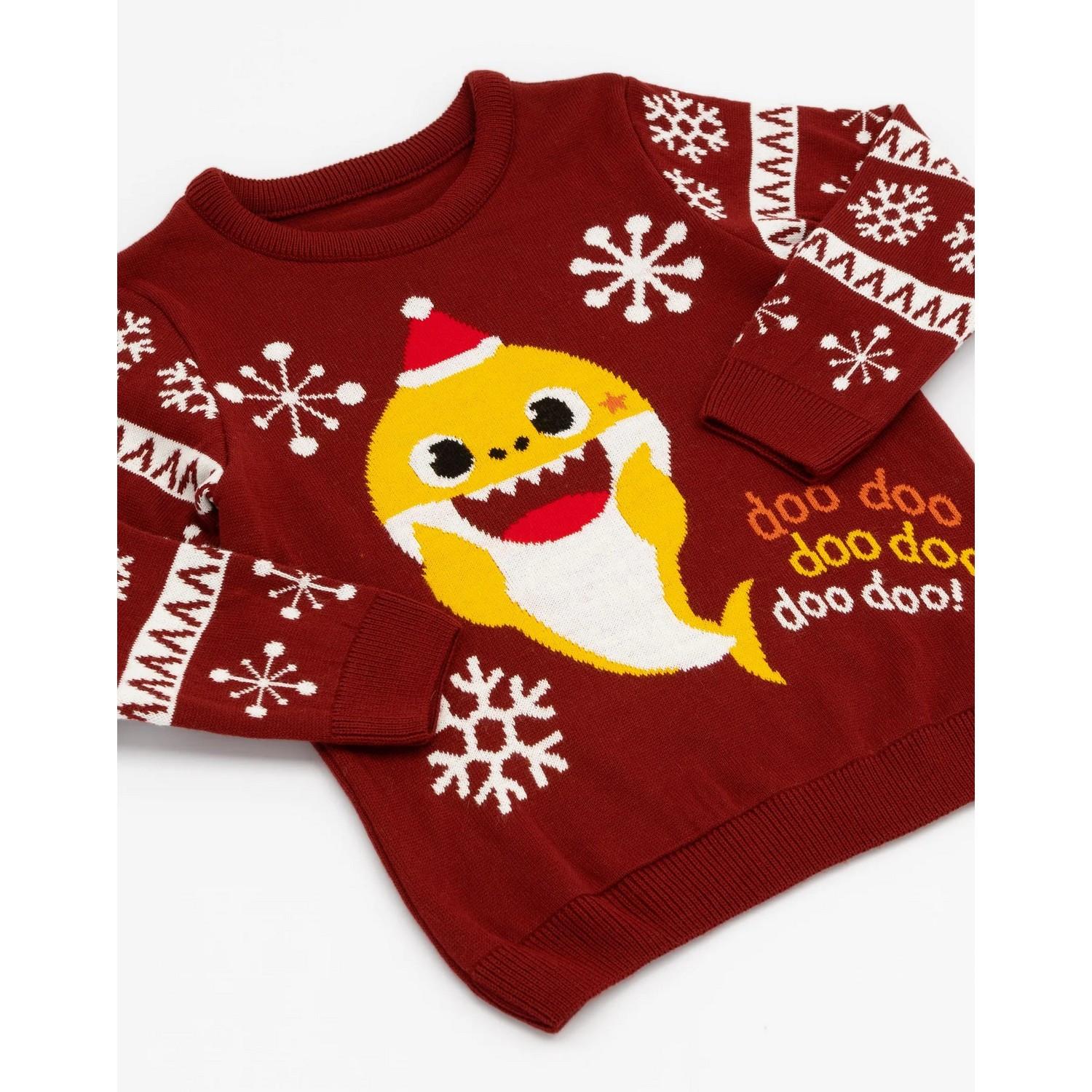 Baby Shark  Shark Pullover  weihnachtliches Design 