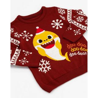 Baby Shark  Shark Pullover  weihnachtliches Design 