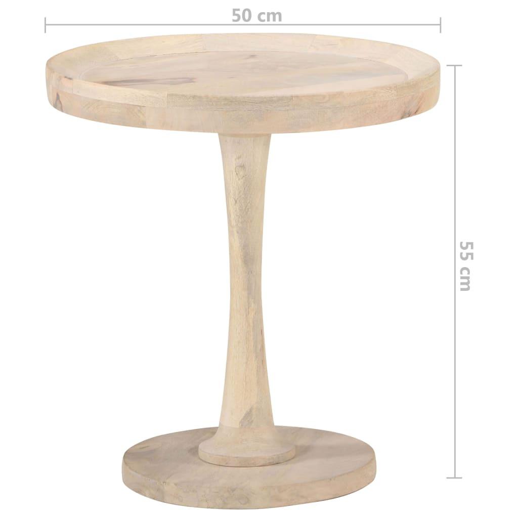 VidaXL Table d'appoint bois  