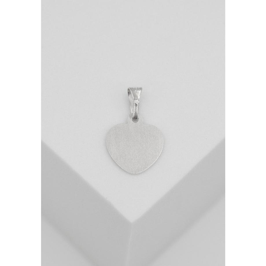 MUAU Schmuck  Anhänger Engel Weissgold 750, 19x13mm 