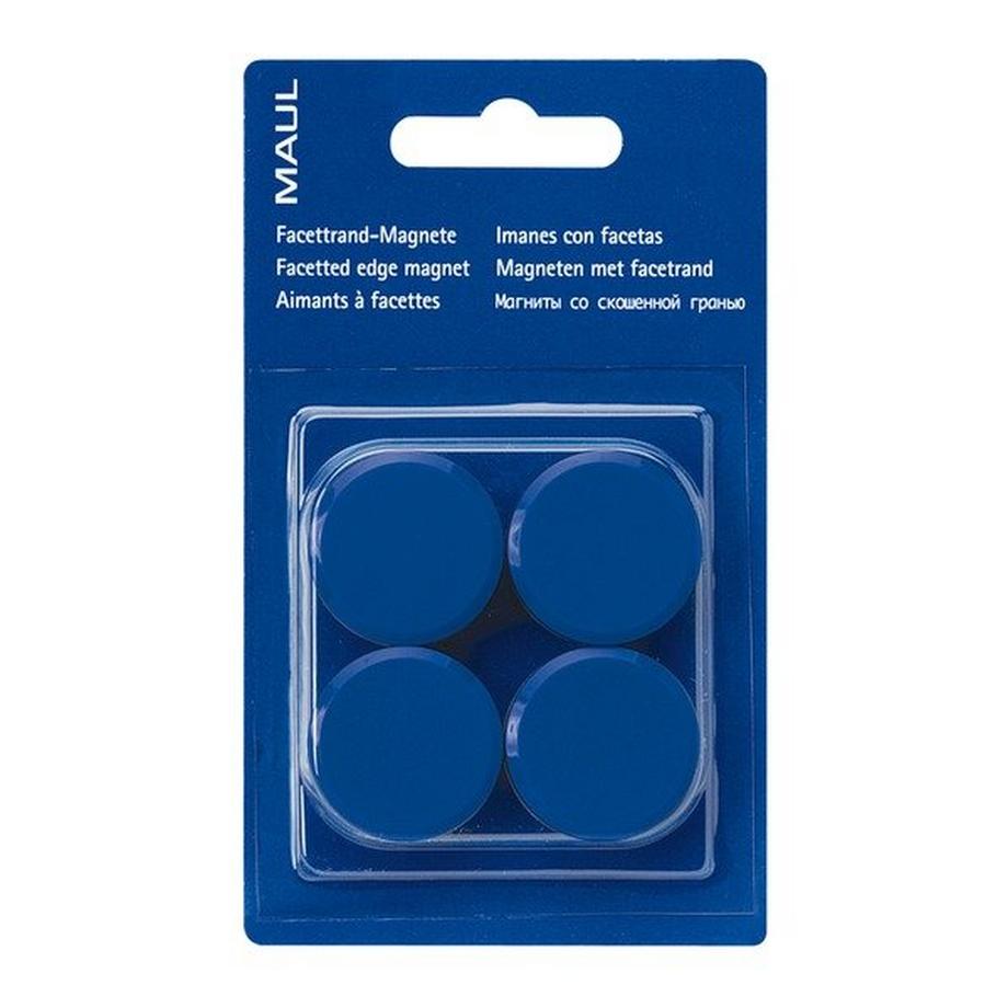 Maul  MAUL Magnete 30mm 6177235 blau 4 Stück 