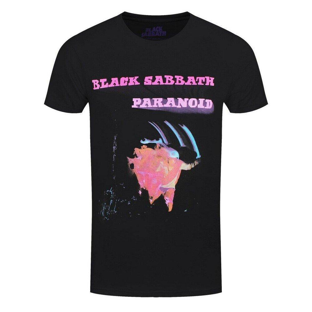 Image of Paranoid Motion Trails Tshirt Damen Schwarz XXL