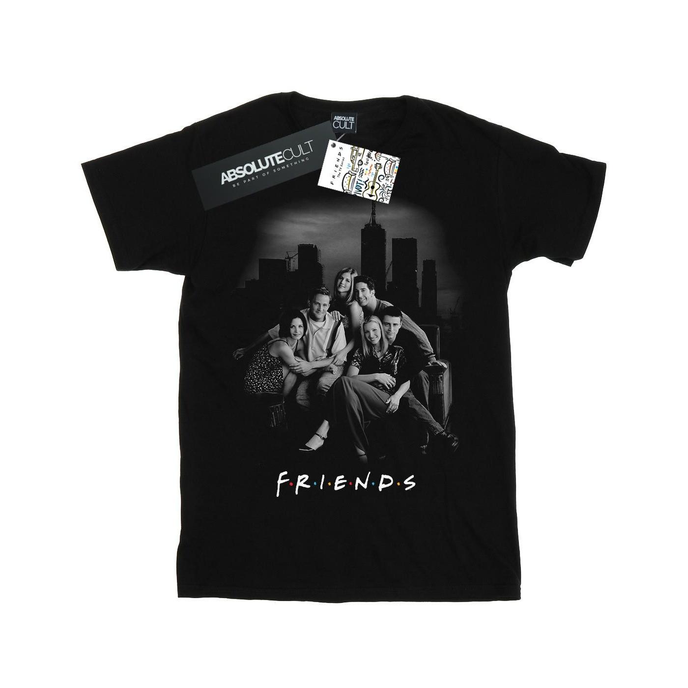 Image of Group Photo Skyline Tshirt Mädchen Schwarz 116
