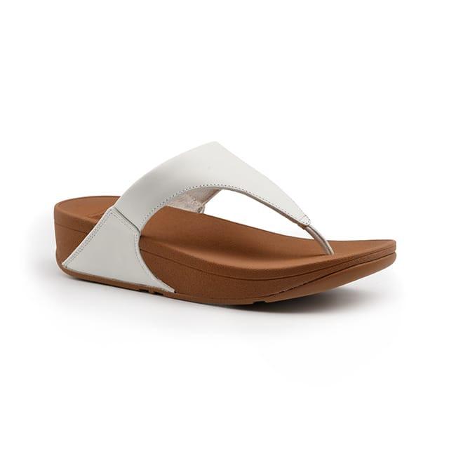 Image of Lulu Leather Toe Post-36 Damen Weiss 36