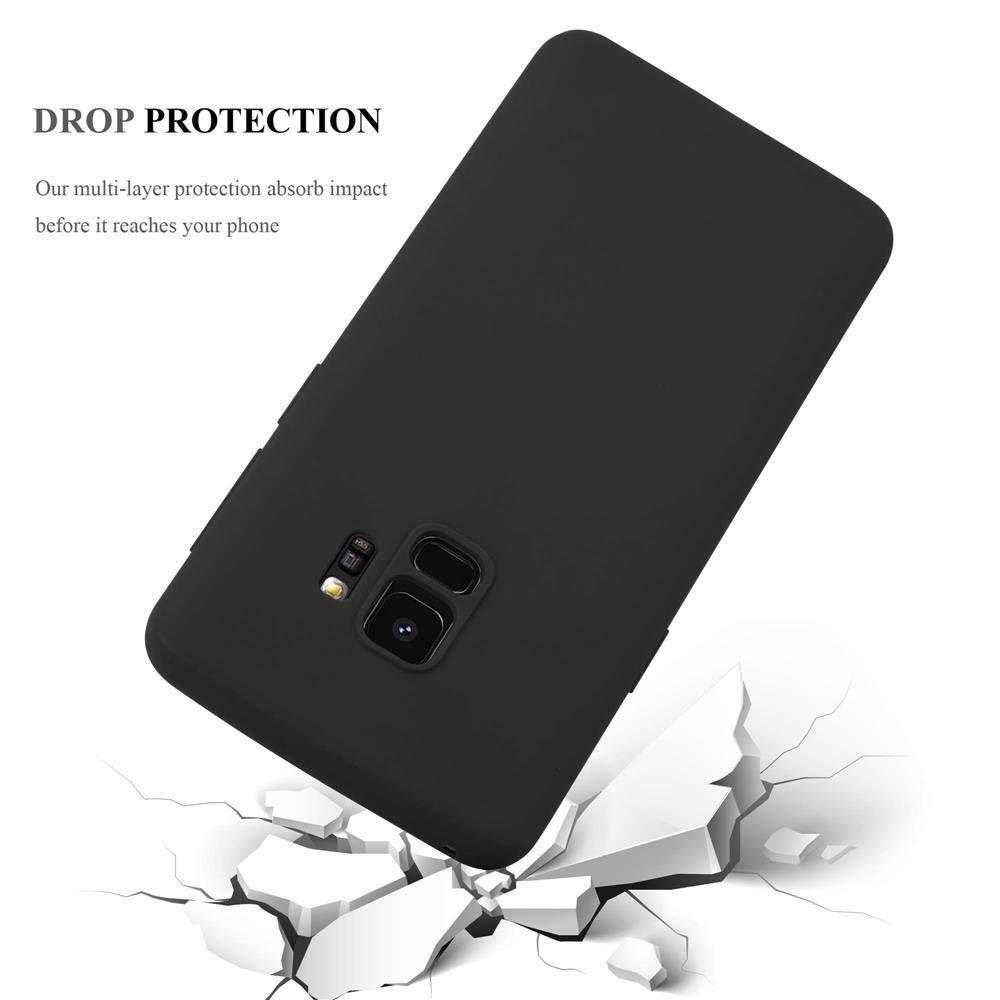 Cadorabo  Housse compatible avec Samsung Galaxy S9 - Coque de protection en silicone TPU flexible 