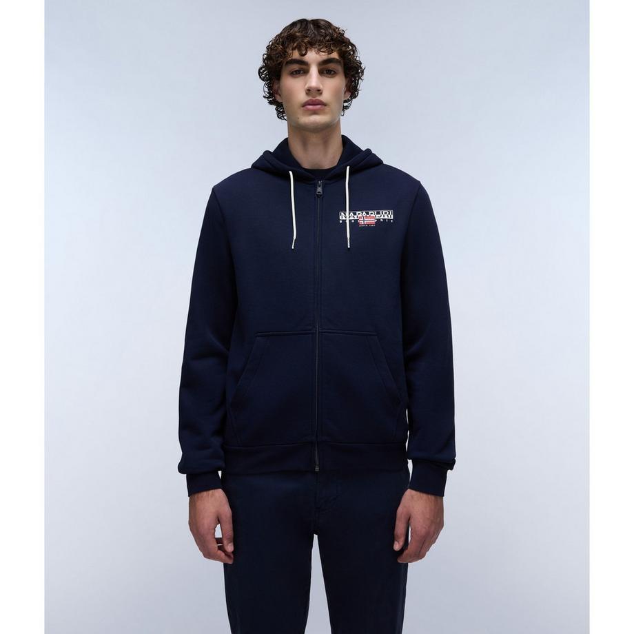 NAPAPIJRI Aylmer Bequem sitzende Kapuzen-Sweatjacke  