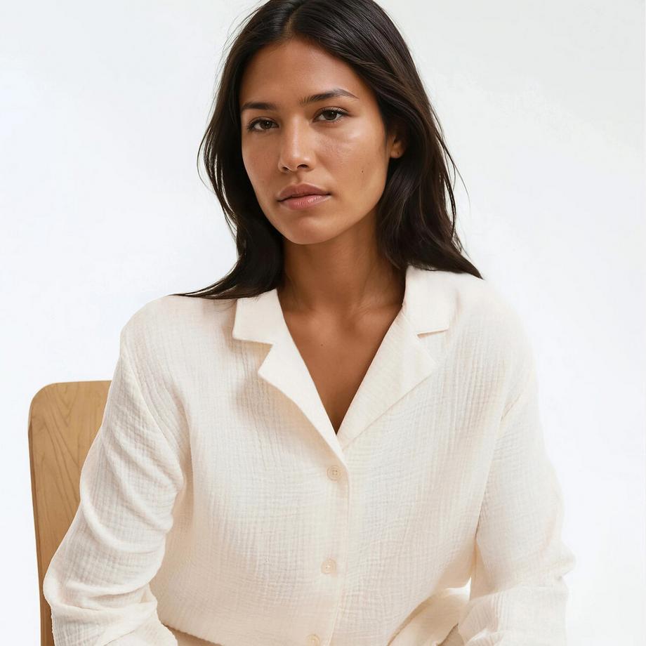 La Redoute Collections Pyjama en gaze de coton  
