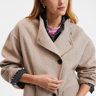 La Redoute Collections  Manteau court boutonné 