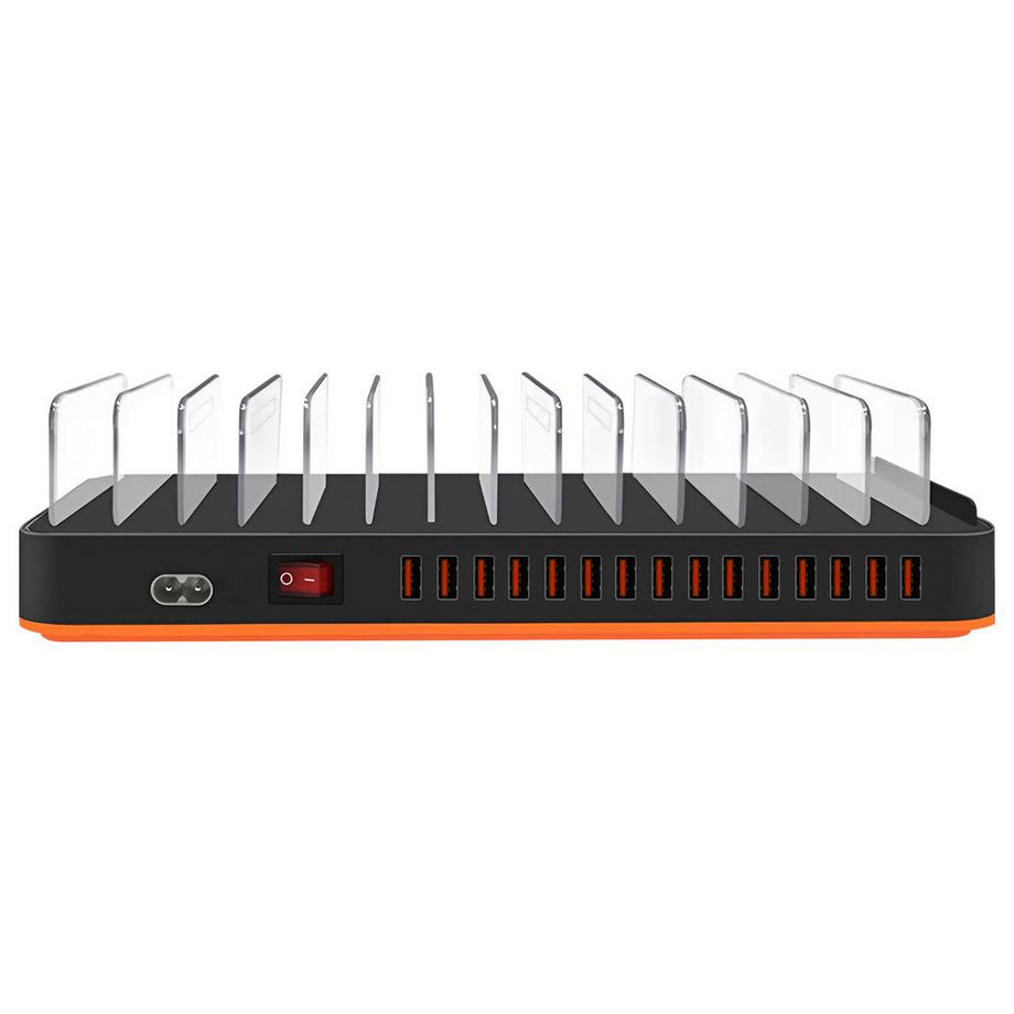 Avizar  Station de Charge 100W 15 ports USB Noir 