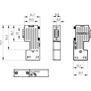 Provertha  Sensor-/Aktor-Steckverbinder, unkonfektioniert 