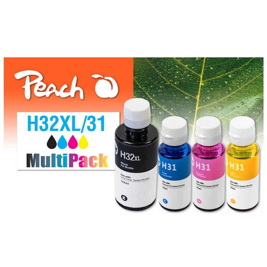 Peach  Tintenset HP CISS Multipack 
