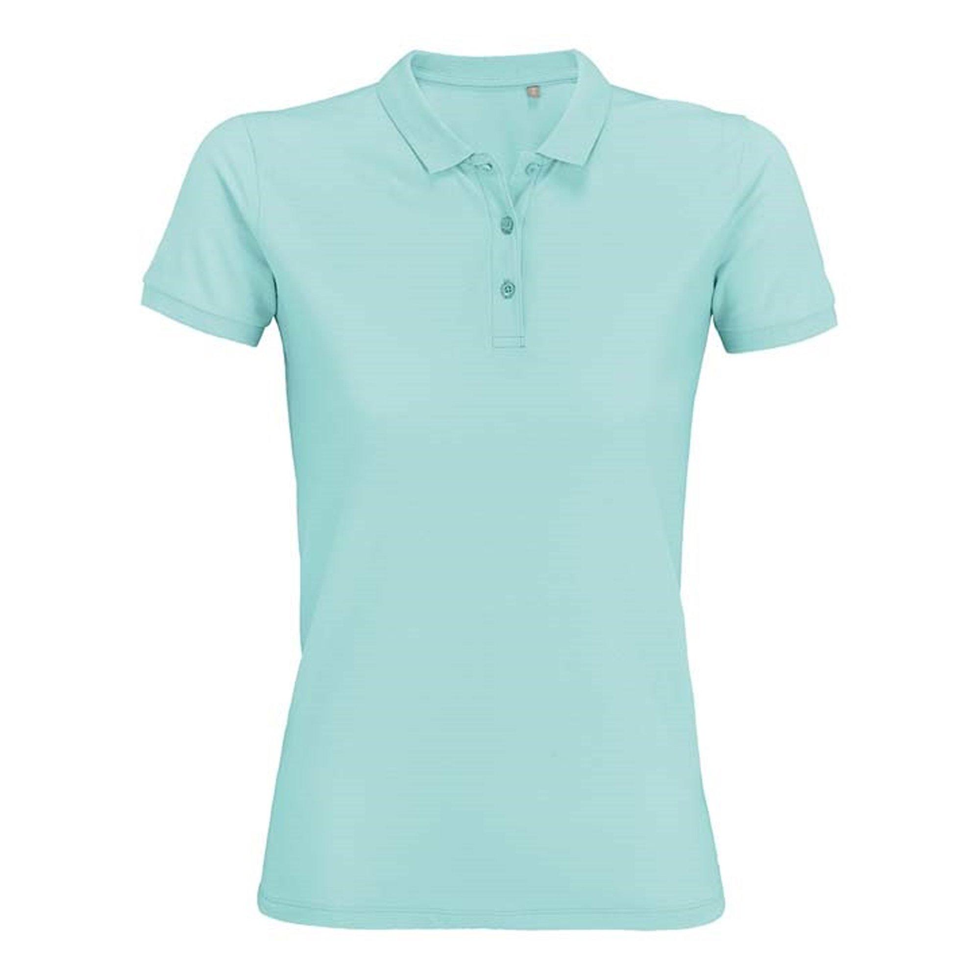 Image of Planet Poloshirt Damen Hellblau XS
