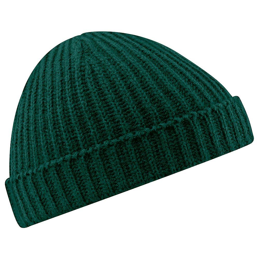 Image of Retro Seemannsmütze Winterbeanie Herren Grün ONE SIZE