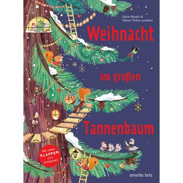 Weihnacht im großen Tannenbaum - Ein Pappbilderbuch mit vielen Klappen zum Entdecken und gemeinsamen Betrachten