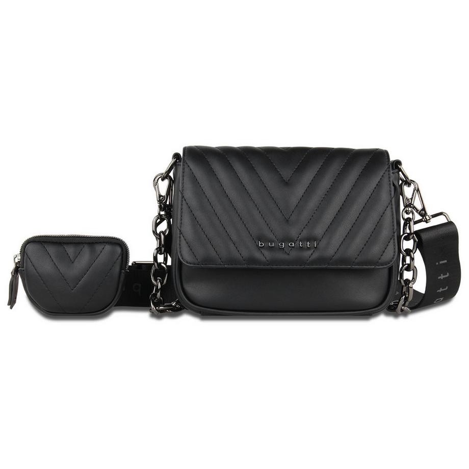 BUGATTI Sira Umhängetasche Schwarz  