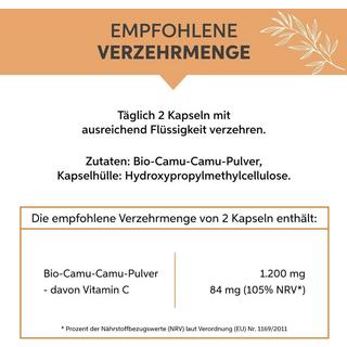 Eltabia  Bio Camu Camu Kapslen 