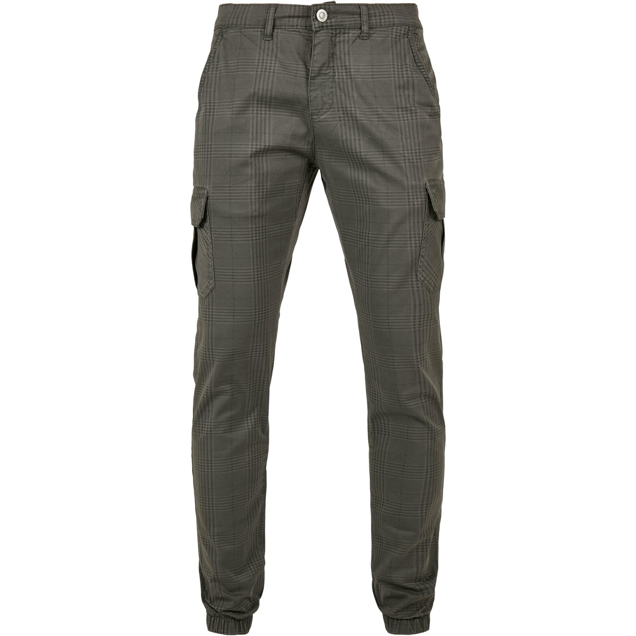 Image of Cargohose Urban Cassics Aop Gencheck Unisex L