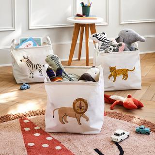 La Redoute Intérieurs Quadratischer Stoff-Korb Junglito  