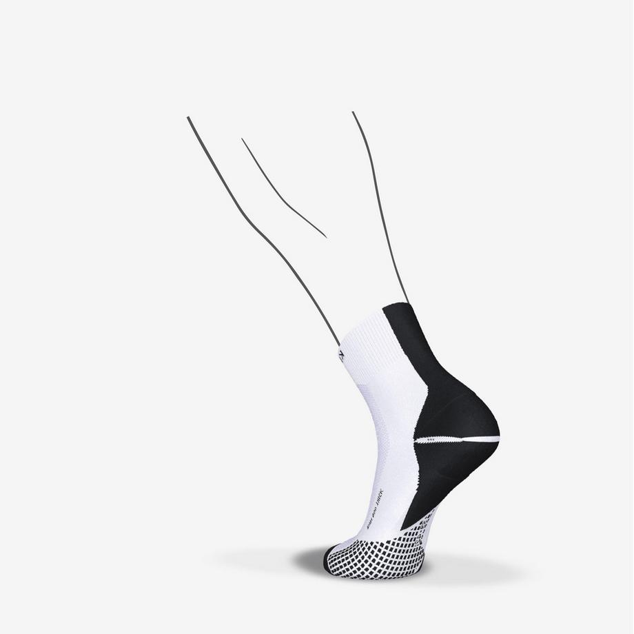 KIPRUN  Chaussettes de course semi-montantes polyamide 