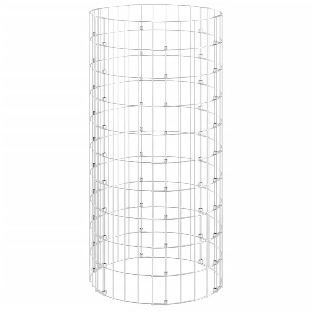 VidaXL - compostiera da giardino Acciaio, One Size, Argento