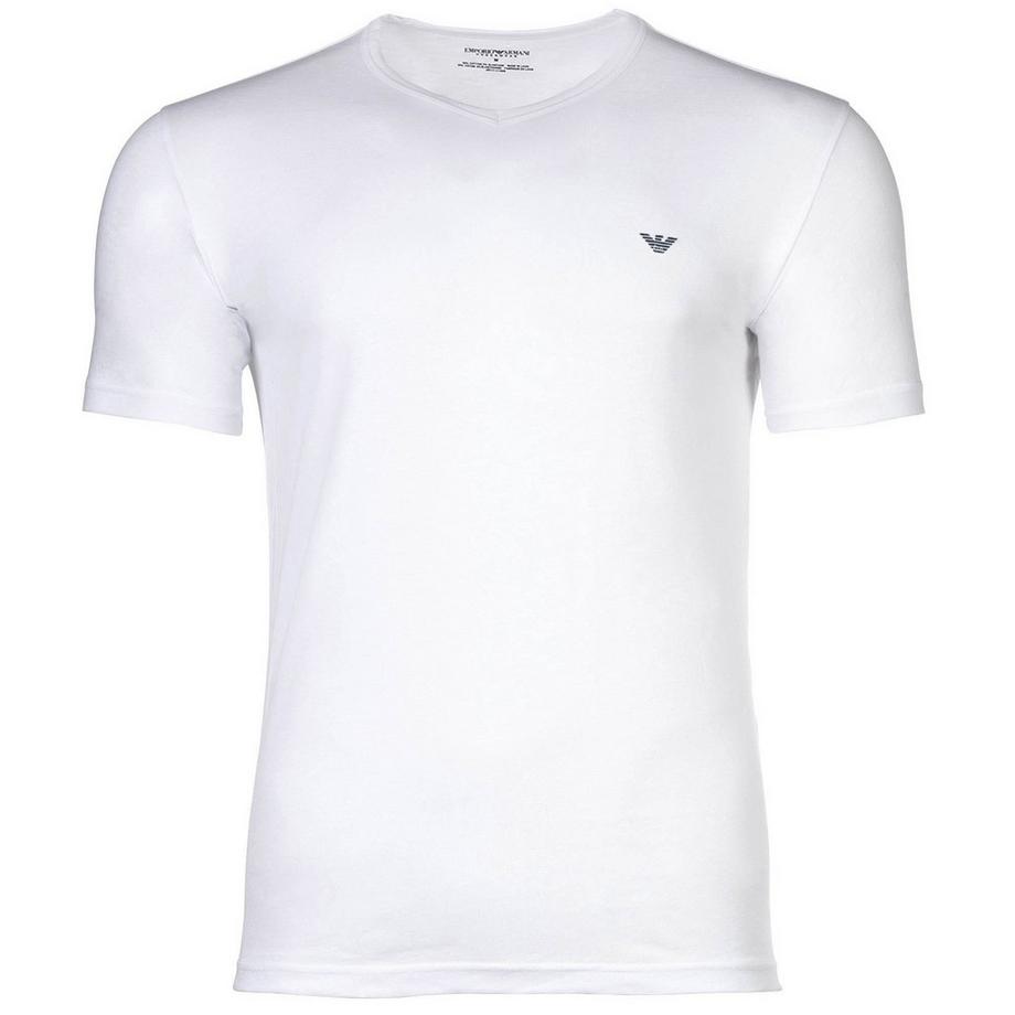 EMPORIO ARMANI Core Logoband T-shirt Coupe Confortable Lot de 2  