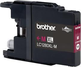 Image of BROTHER Tintenpatrone HY magenta LC-1280M MFC-J6510DW 1200 Seiten