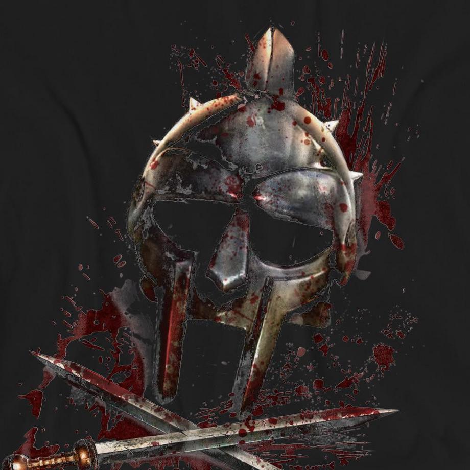 Gladiator Bedrucktes T-Shirt  