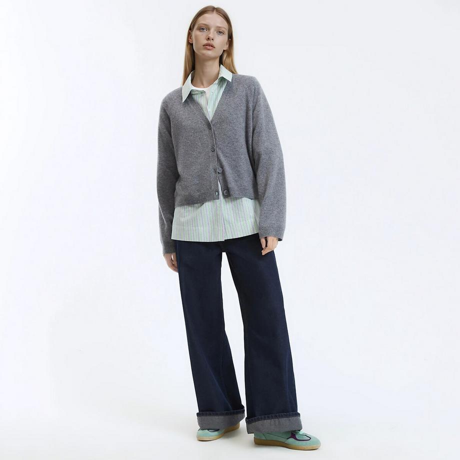 La Redoute Collections Feiner Kaschmir Strick Cardigan  