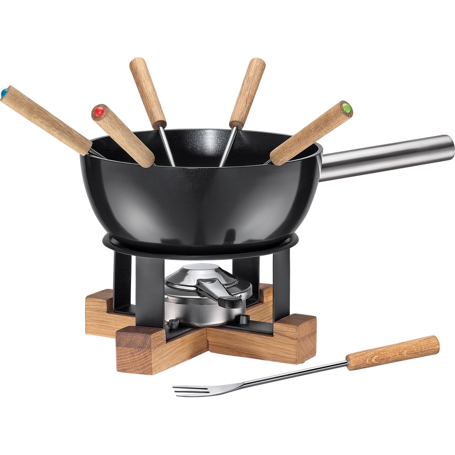 Käsefondue Lausanne Aluguss