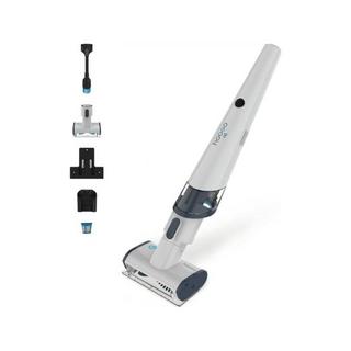 hoogo hoogo H5 Aspirapolvere a bastone 2 in 1 Batteria Secco EPA Senza sacchetto 120 W Grafite, Bianco  