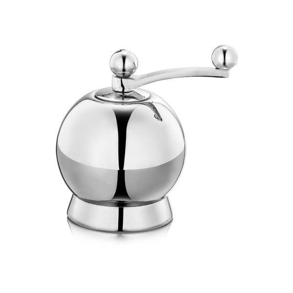 Image of Spheres Salzmühle Klein Unisex Silber 8cm