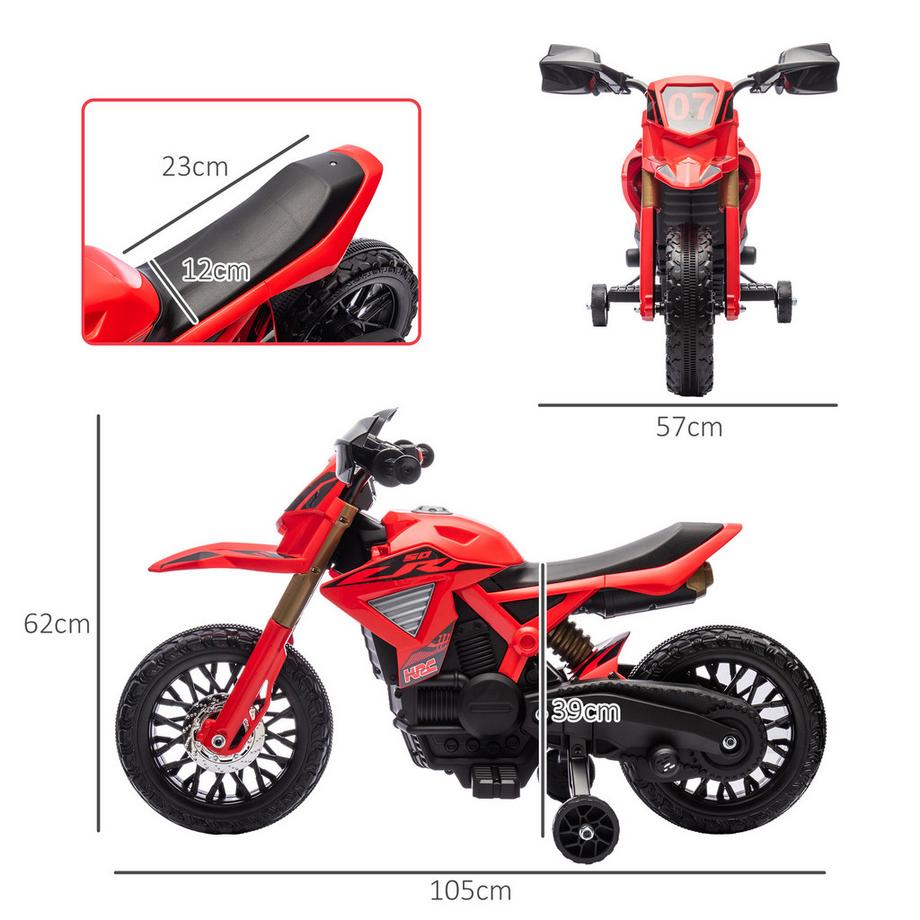 AIYAPLAY  Kinder Elektro-Motorrad 