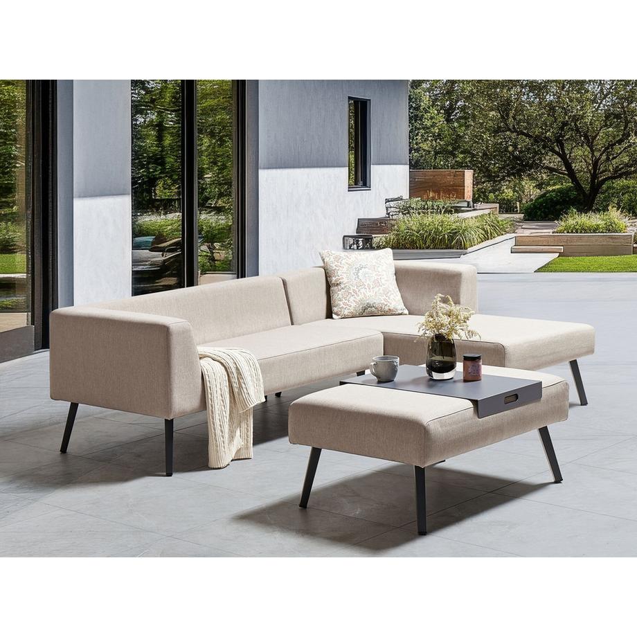 Beliani Set lounge pour jardin en Oléfine Moderne SORRIVOLI  