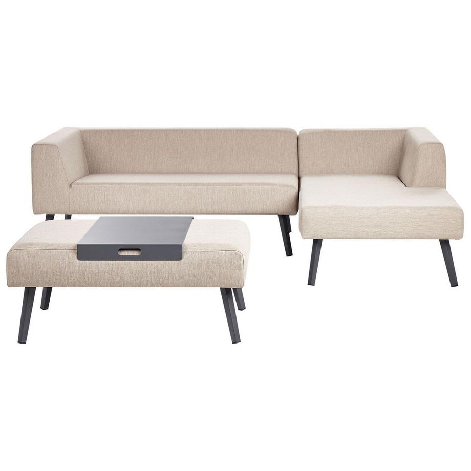 Beliani Set lounge pour jardin en Oléfine Moderne SORRIVOLI  