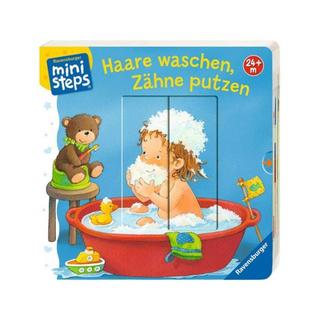 ministeps Haare waschen, Zähne putzen Sandra Grimm Copertina rigida 