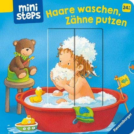 Couverture rigide Sandra Grimm Ministeps: Haare waschen, Zähne putzen 