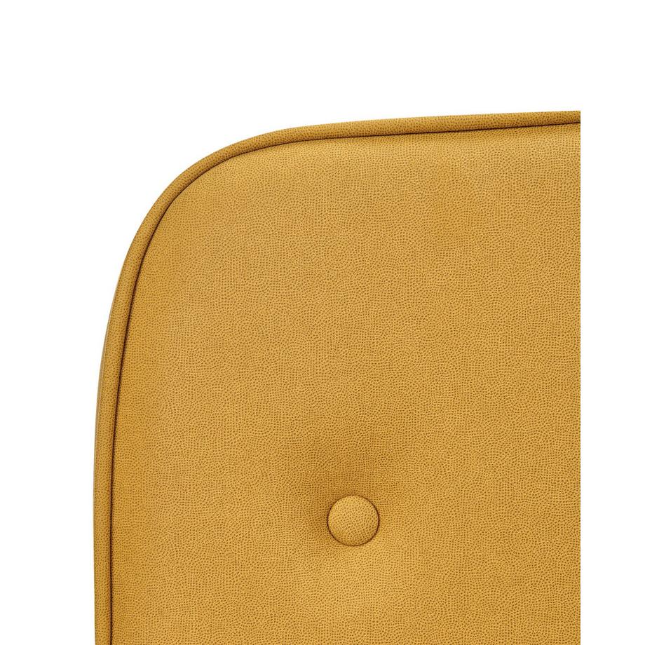 Beliani Chaise de bureau en Tissu Rétro PAWNEE  