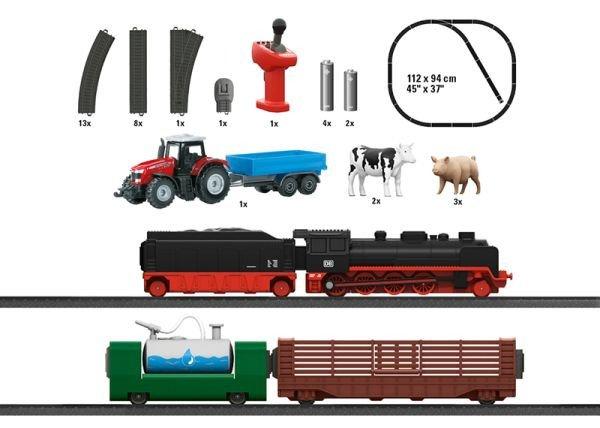 Märklin World  Märklin World H0 my World - Pack de démarrage agricole 