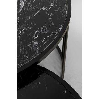 KARE Design Table basse Roma noire (set de 2)  