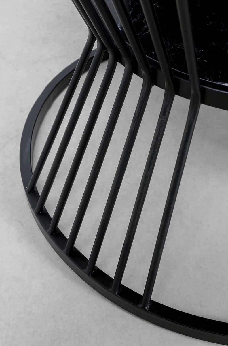 KARE Design Table basse Roma noir (set de 2)  